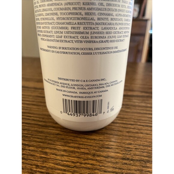 Crabtree & Evelyn NANTUCKET BRIAR Scented Body Lotion 16.9 Oz Discontinued - Picture 3 of 3